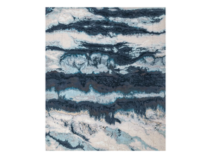 ETERNITY LAPSE - Rectangular handmade rug _ Tapis Rouge